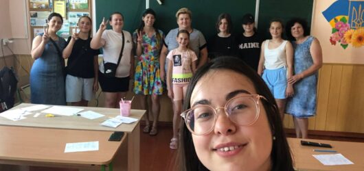 The event with foreign volunteers, 6 July 2024